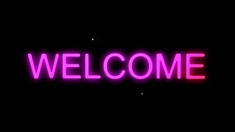 Welcome Video stock 137037608