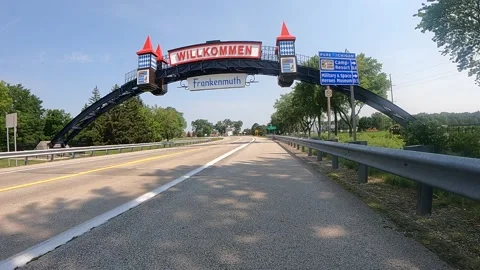Welcome To Frankenmuth Video stock 156774465