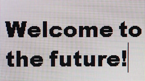 Welcome to the Future Stock Footage 24242603