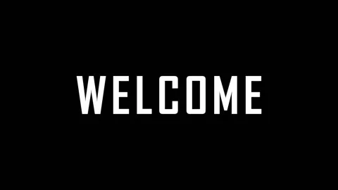 Welcome glitch animation Stock Footage 146049552