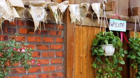 The Welcome House Stock Footage 104535662