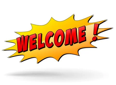 Welcome icon Stock Illustration