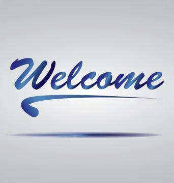 Welcome Illustrazione stock