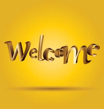 Welcome Illustrazione stock