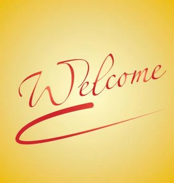 Welcome Stock Illustration