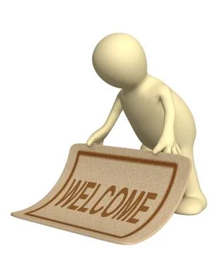 Welcome Stock Illustration