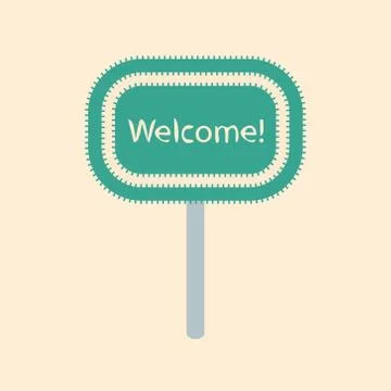 Welcome Stock Illustration