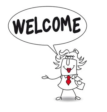 Welcome Stock Illustration