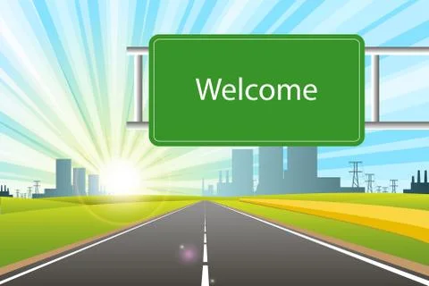 Welcome Stock Illustration