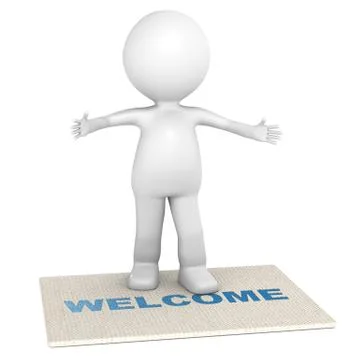 Welcome Stock Illustration
