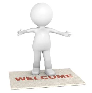 Welcome Stock Illustration