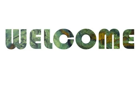 WELCOME Stock Illustration