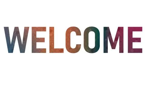 WELCOME Stock Illustration