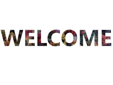 WELCOME Stock Illustration