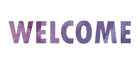 WELCOME Stock Illustration