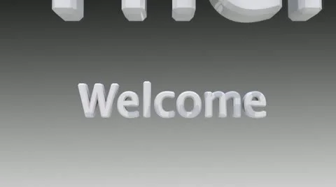 Welcome in International Languages Stockbeeldmateriaal 12660327