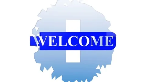 Welcome intro 库存影片 82840777