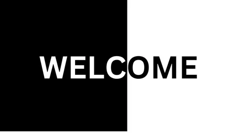 Welcome intro video Stock Footage 263114689