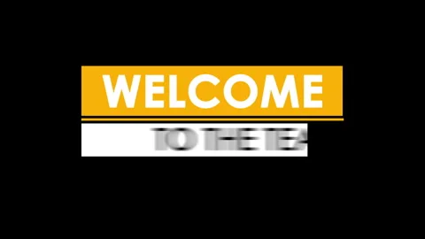 Welcome join our team with Kinetic Typography Stock Footage 253410975