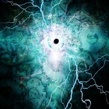 Welcome to the machine Stock Illustration