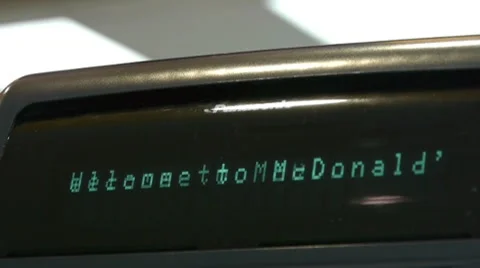 Welcome to McDonald's Stock Footage 10798492