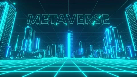 Welcome to the Metaverse Animation Stock Footage