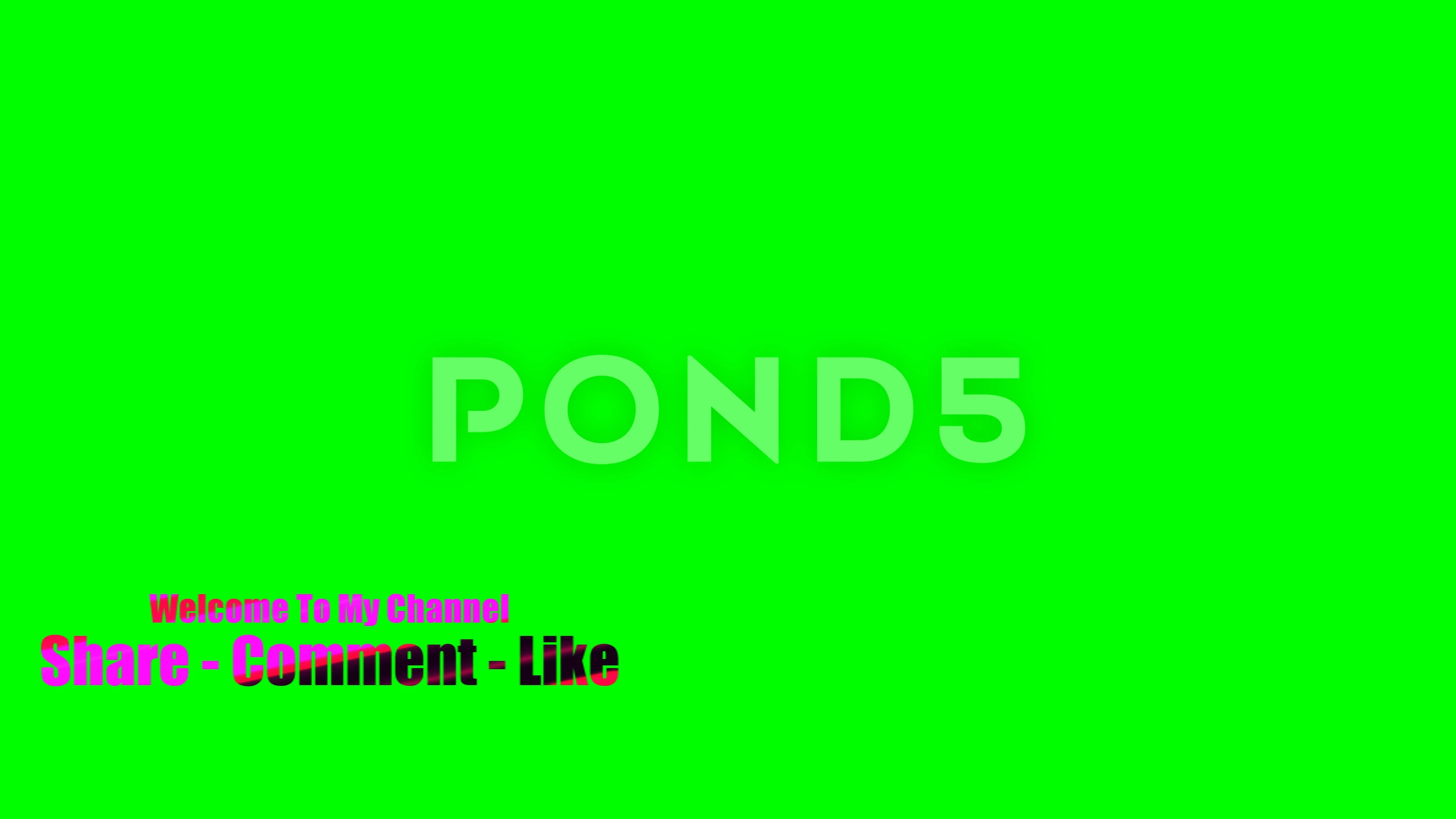 Welcome To My Channel Share Comment Like Stock Video Pond5