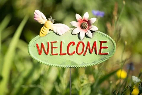 Welcome to nature Stock Photos