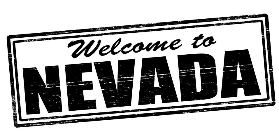 Welcome to Nevada Stock Illustration
