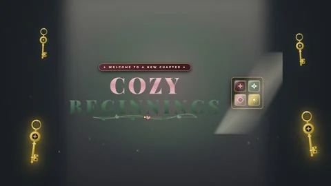 Welcome to a new chapter with cozy beginnings and visual elements Stock Footage 344421969