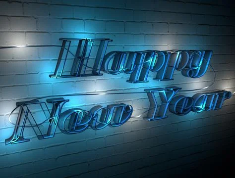 Welcome to the new year Illustrazione stock
