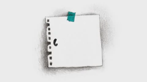 Welcome Note and Cockroach with alpha channel Video stock 68522314