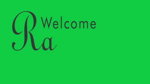 Welcome Ramadan Elegant Green Background Animation Stock-Footage 340208241