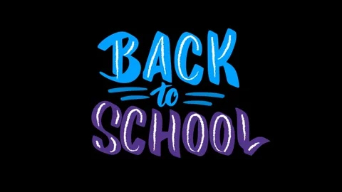 Welcome to School Text Animation Video Background Stock Footage 316276702