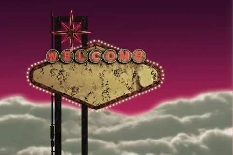 Welcome sign Stock Illustration