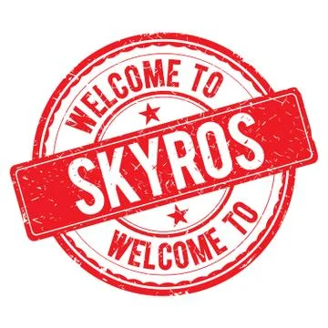 Welcome to SKYROS Stamp. Stock Illustration