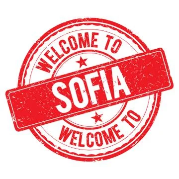 Welcome to SOFIA Stamp. Stock Illustration