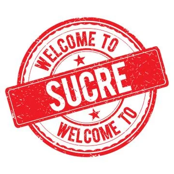 Welcome to SUCRE Stamp. Stock Illustration