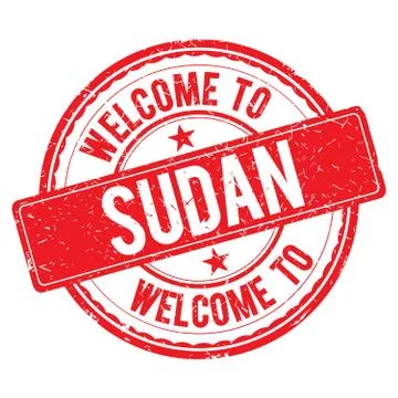 Welcome to SUDAN Stamp. Stock Illustration
