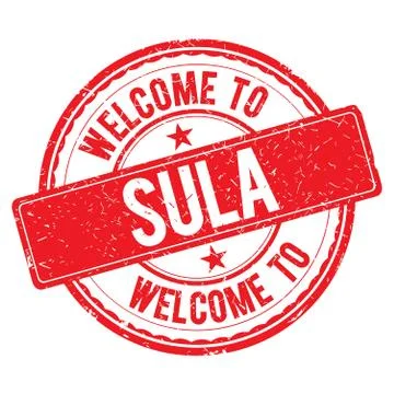 Welcome to SULA Stamp. Stock Illustration