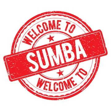 Welcome to SUMBA Stamp. Stock Illustration