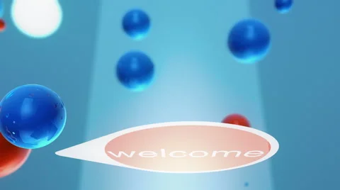Welcome tags in different languages HD Stock Footage 41268917