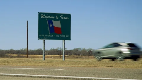 Welcome to Texas Stock Footage 125838718