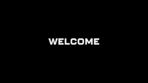 Welcome text animation Video stock 305718903