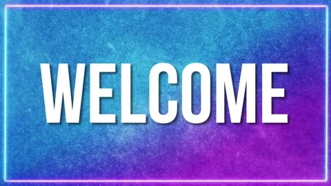 Welcome video for events. Stock Footage