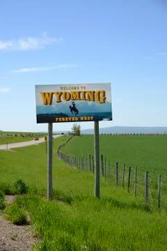 Welcome to Wyoming Stock Photos