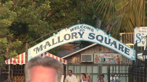 WelcomeMallorySquare Stock Footage 5341689
