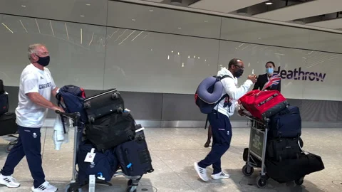 Welcoming back Team BG. Video stock 158646833