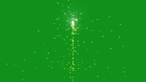 Weld sparks motion graphics with green screen background Video stock 338342933