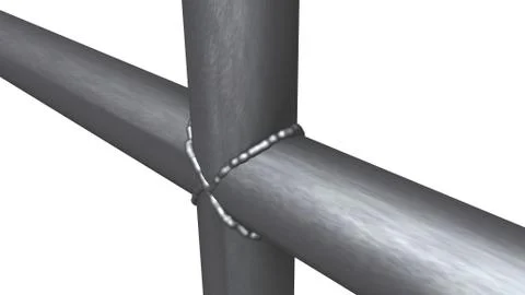 Welded design Stock Illustration